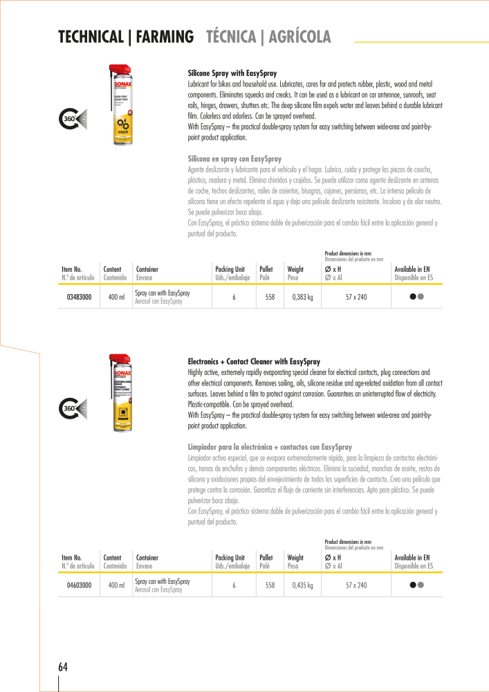 SONAX General Catalogue NO.: 20556 - Page 61