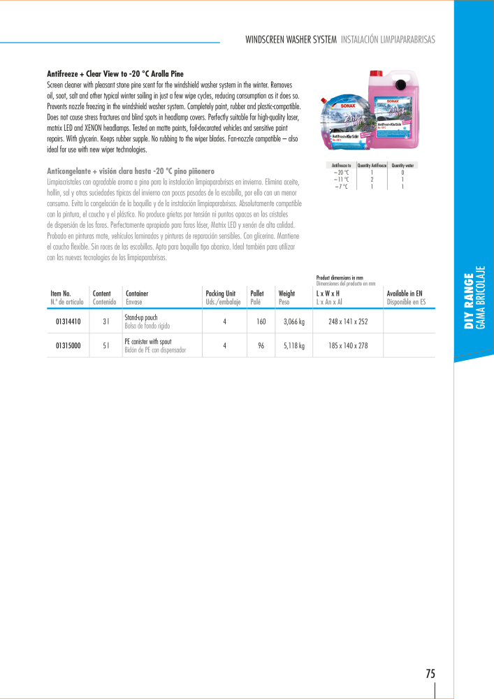 SONAX General Catalogue Nb. : 20556 - Page 72