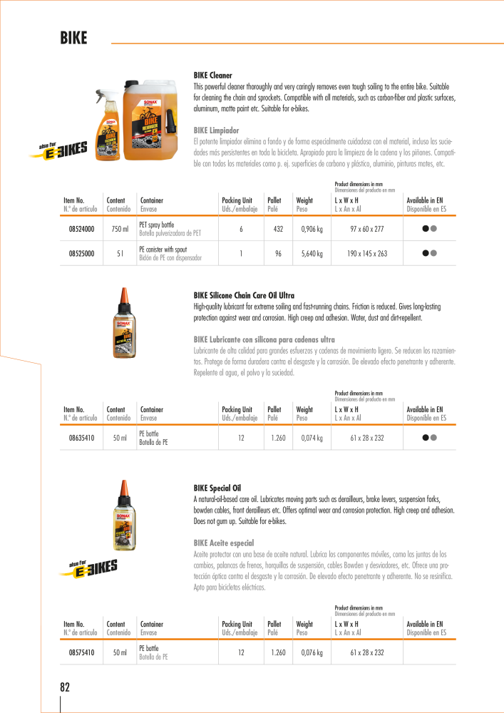 SONAX General Catalogue NO.: 20556 - Page 79