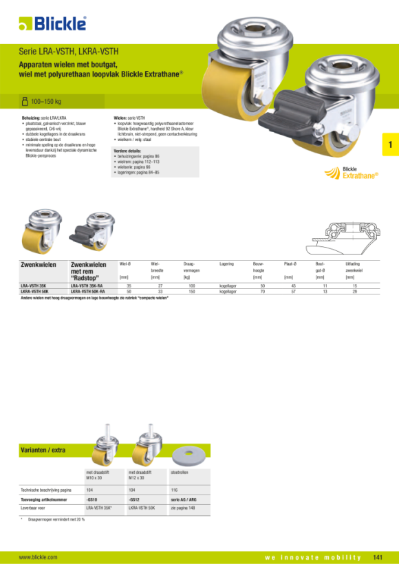 Blickle LDA-PATH 50G-FI 757031