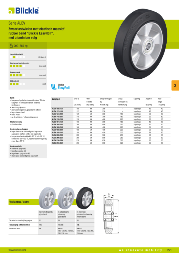 Blickle G 100/15K 740935