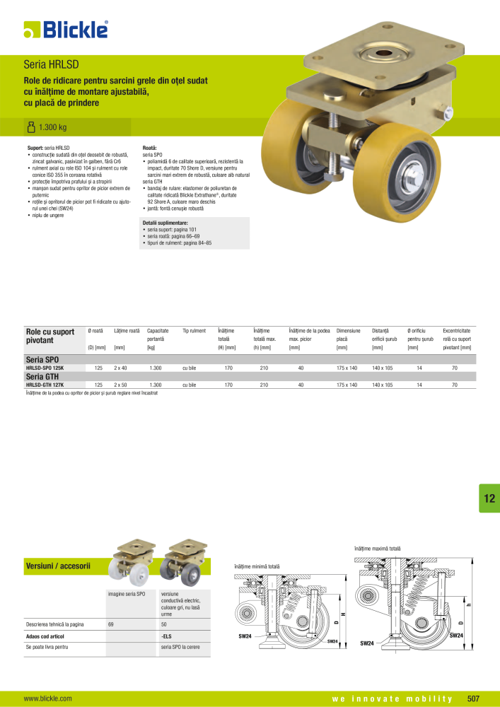 BLICKLE - Role compacte și de ridicare NR.: 20750 - Pagina 17