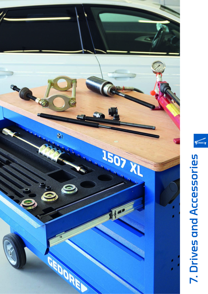 Gedore Specialty tools catalogue NEJ.: 20811 - Sida 155