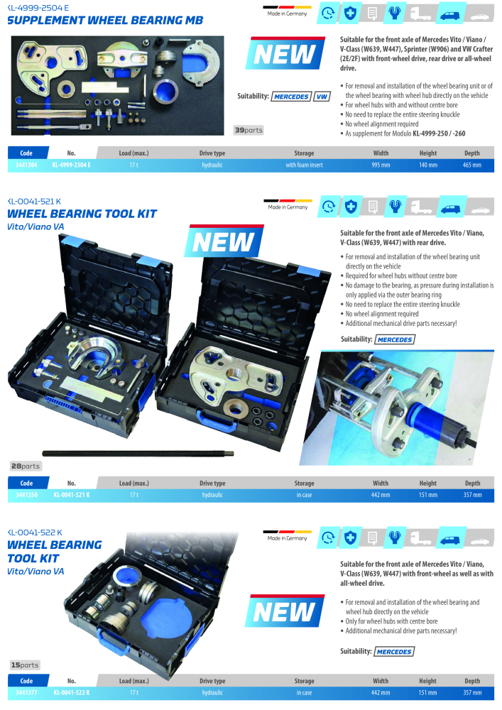 Gedore Specialty tools catalogue n.: 20811 - Pagina 187