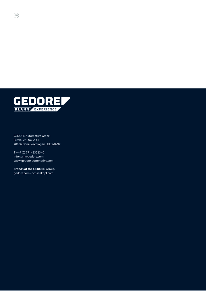 Gedore Specialty tools catalogue n.: 20811 - Pagina 216