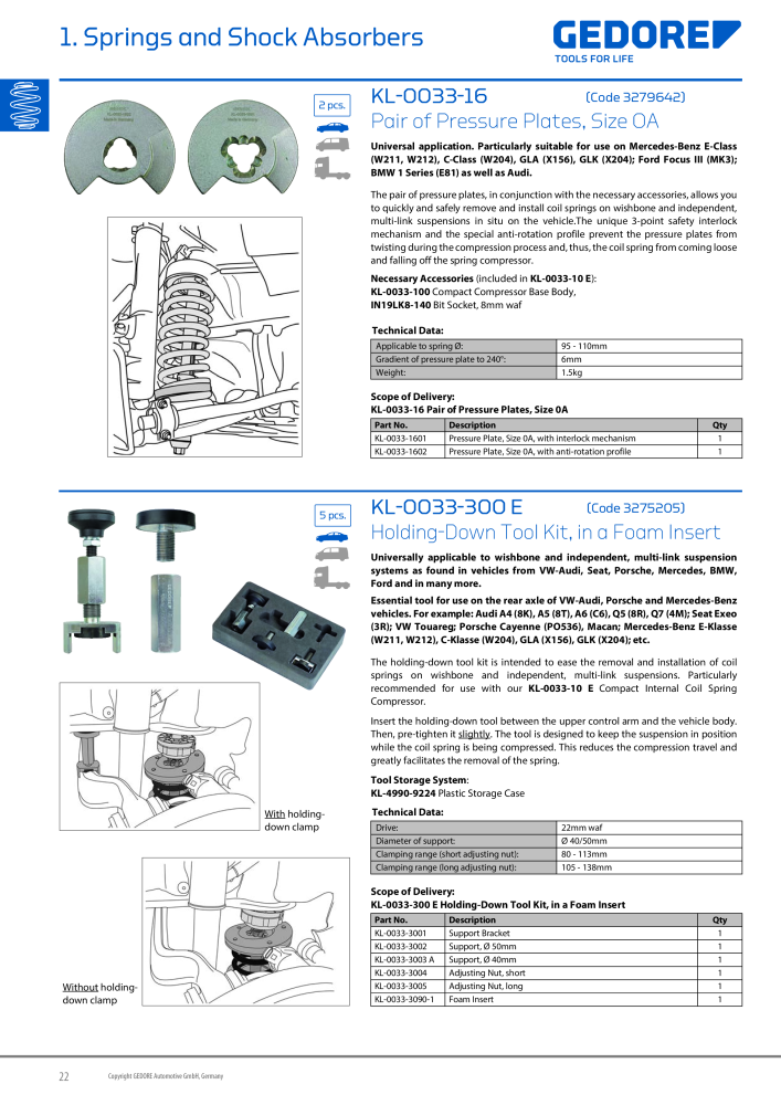 Gedore Specialty tools catalogue n.: 20811 - Pagina 22