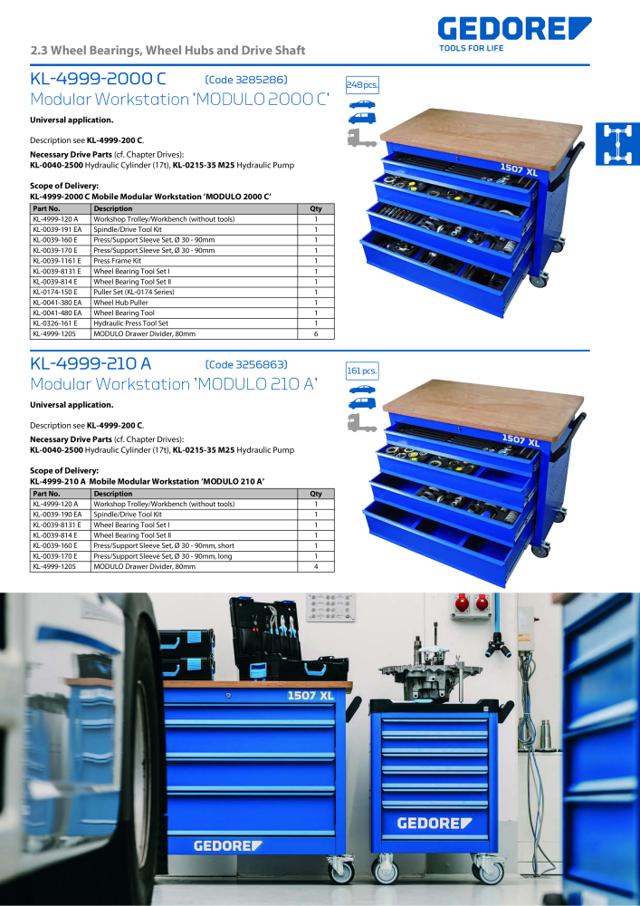 Gedore Specialty tools catalogue NO.: 20811 - Page 45