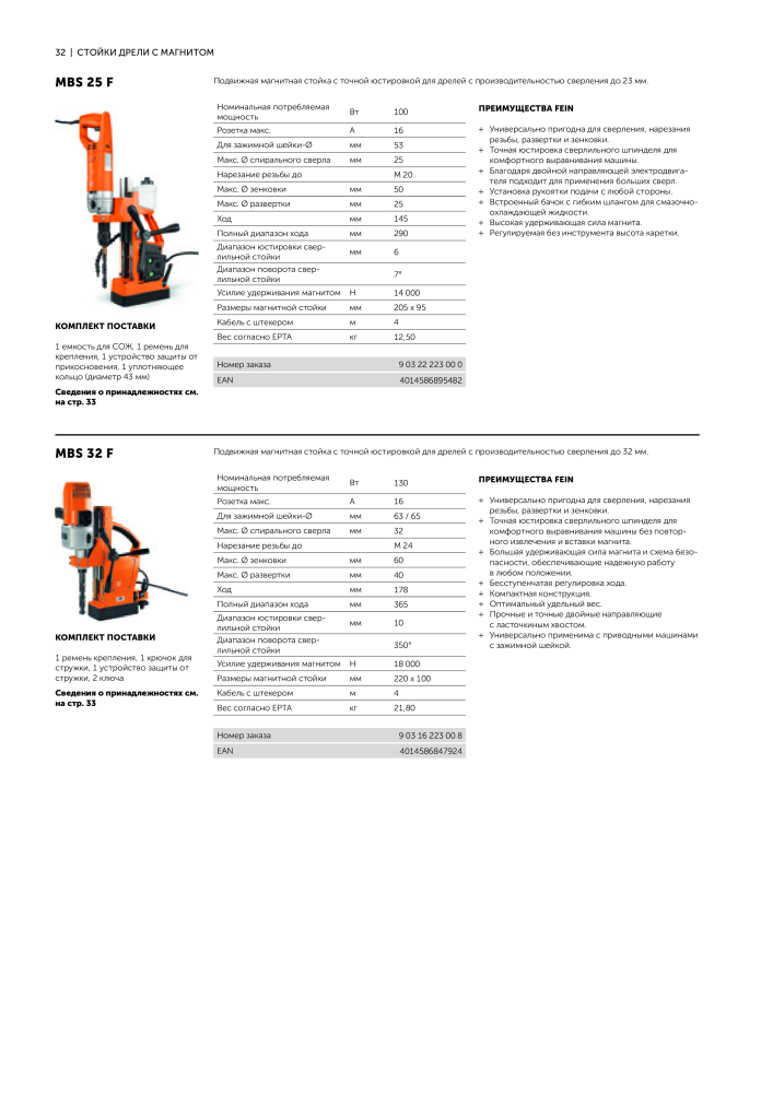 FEIN Каталог электроинструментов NEJ.: 20817 - Sida 34