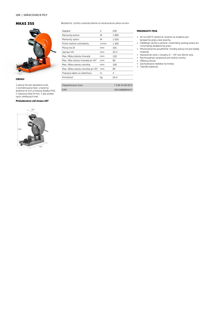 FEIN Katalóg elektrického náradia NO.: 20818 - Page 108
