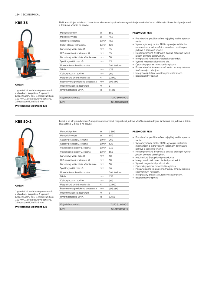 FEIN Katalóg elektrického náradia NR.: 20818 - Pagina 126