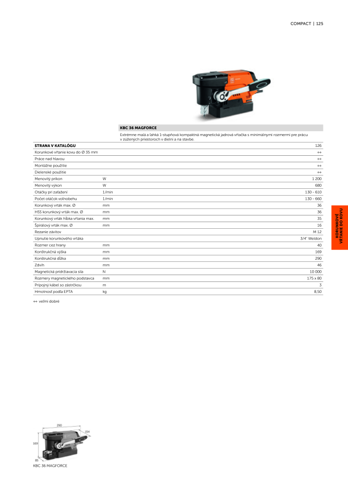 FEIN Katalóg elektrického náradia Č. 20818 - Strana 127