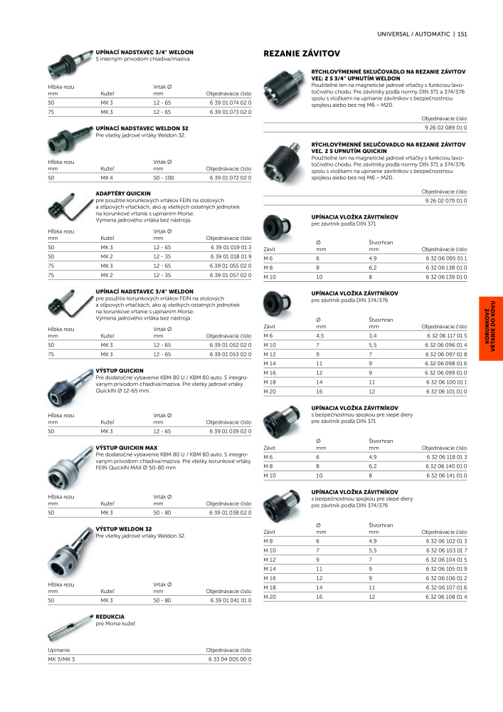 FEIN Katalóg elektrického náradia NR.: 20818 - Side 153