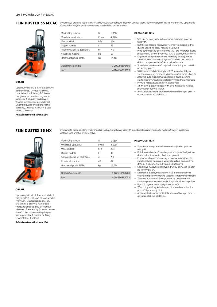 FEIN Katalóg elektrického náradia Č. 20818 - Strana 162
