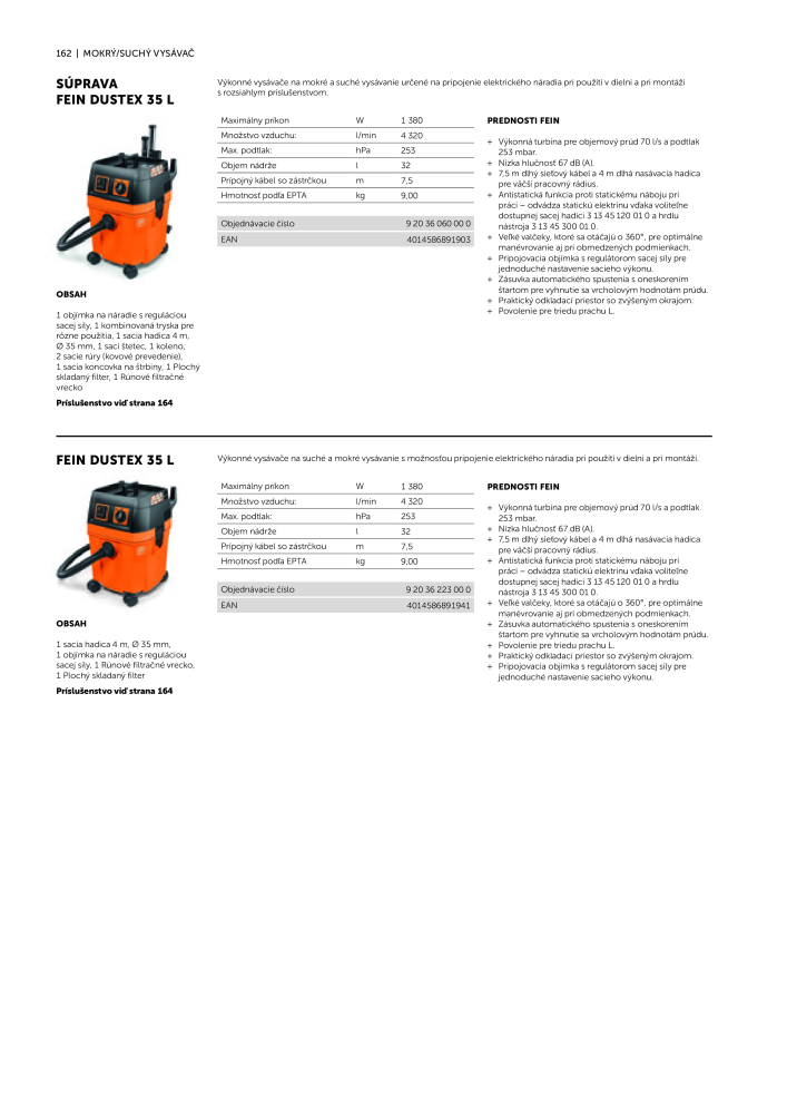 FEIN Katalóg elektrického náradia NR.: 20818 - Side 164