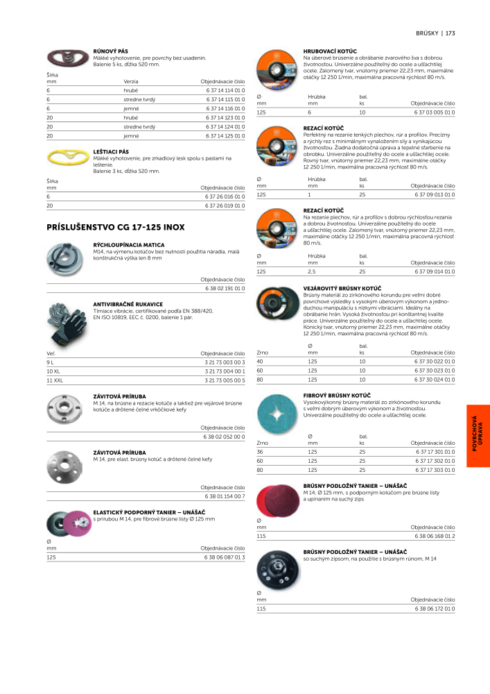 FEIN Katalóg elektrického náradia Č. 20818 - Strana 175