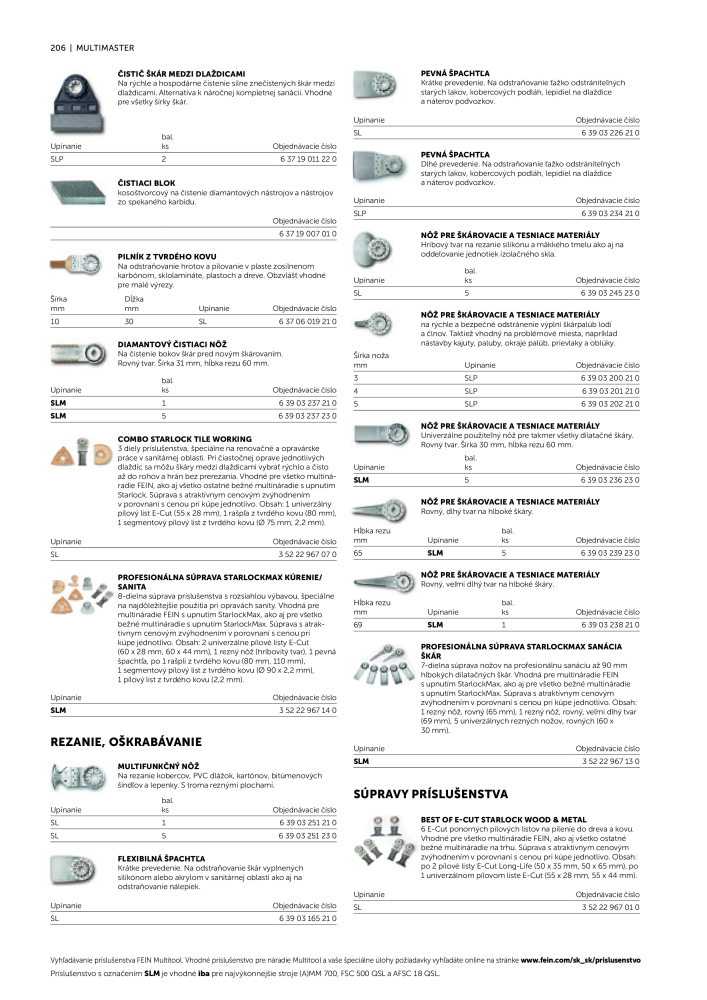 FEIN Katalóg elektrického náradia NR.: 20818 - Seite 208