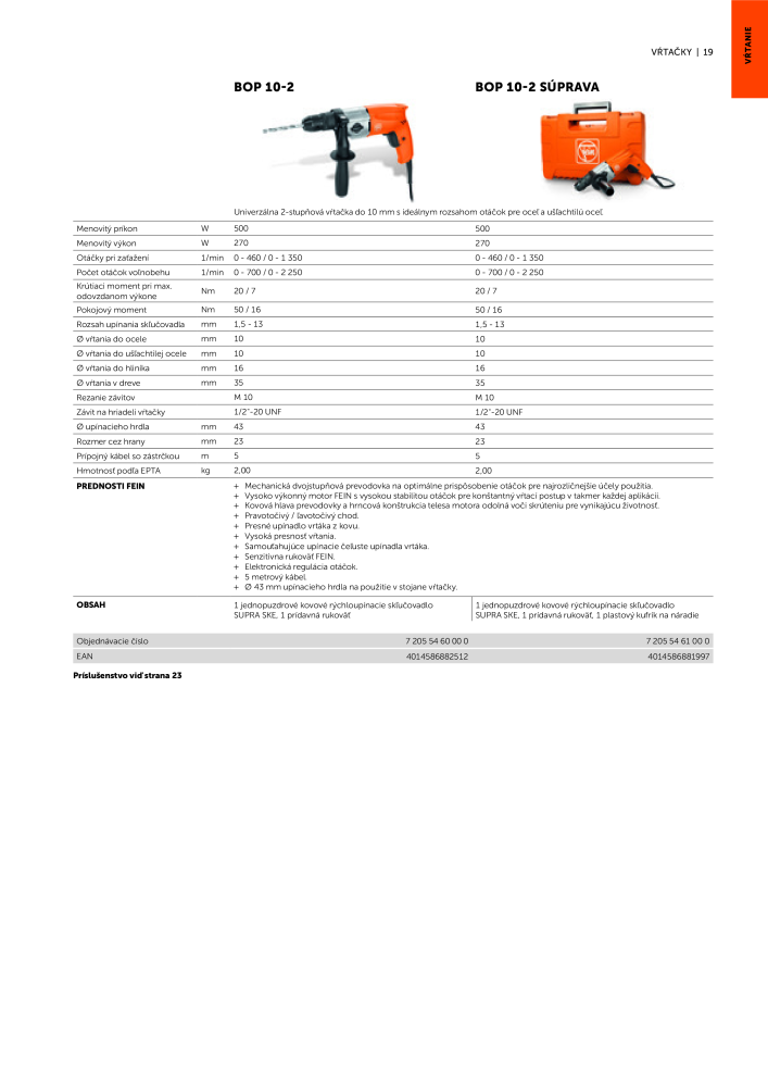 FEIN Katalóg elektrického náradia NR.: 20818 - Pagina 21