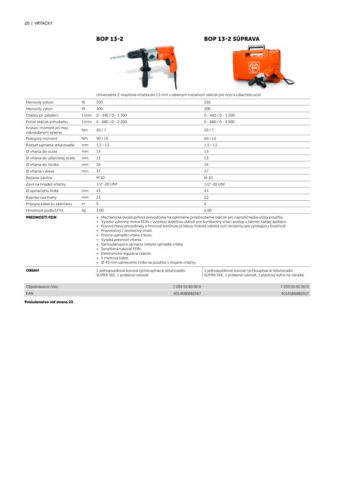 FEIN Katalóg elektrického náradia NO.: 20818 - Page 22