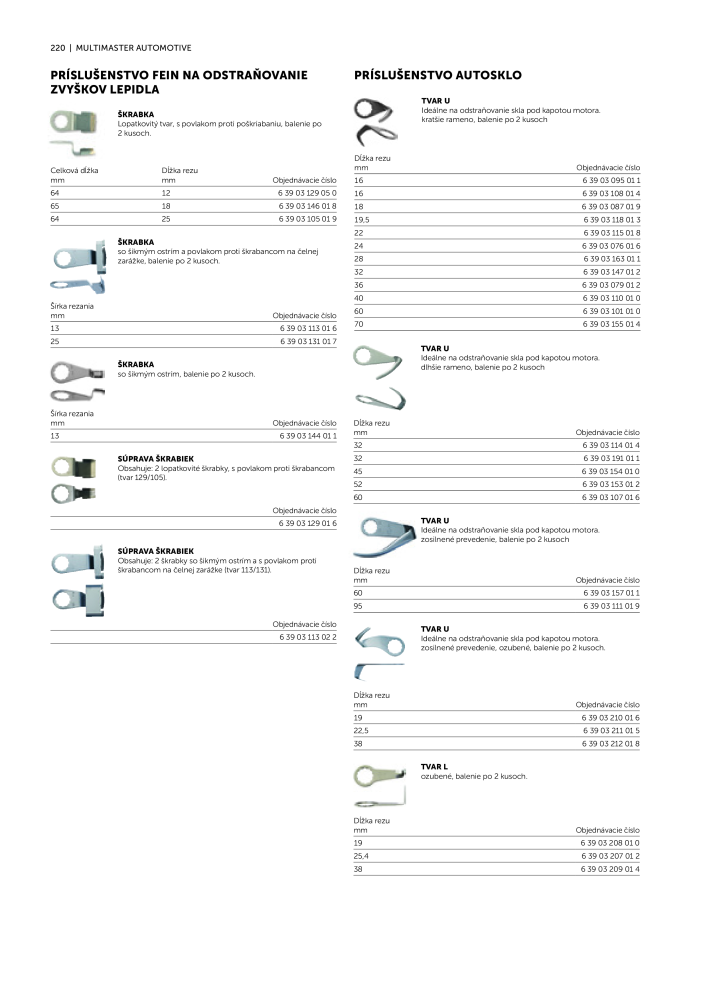 FEIN Katalóg elektrického náradia Č. 20818 - Strana 222