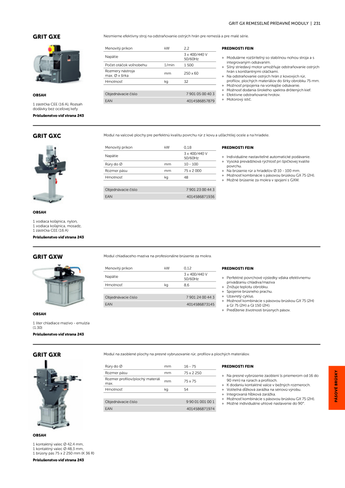 FEIN Katalóg elektrického náradia NR.: 20818 - Pagina 233