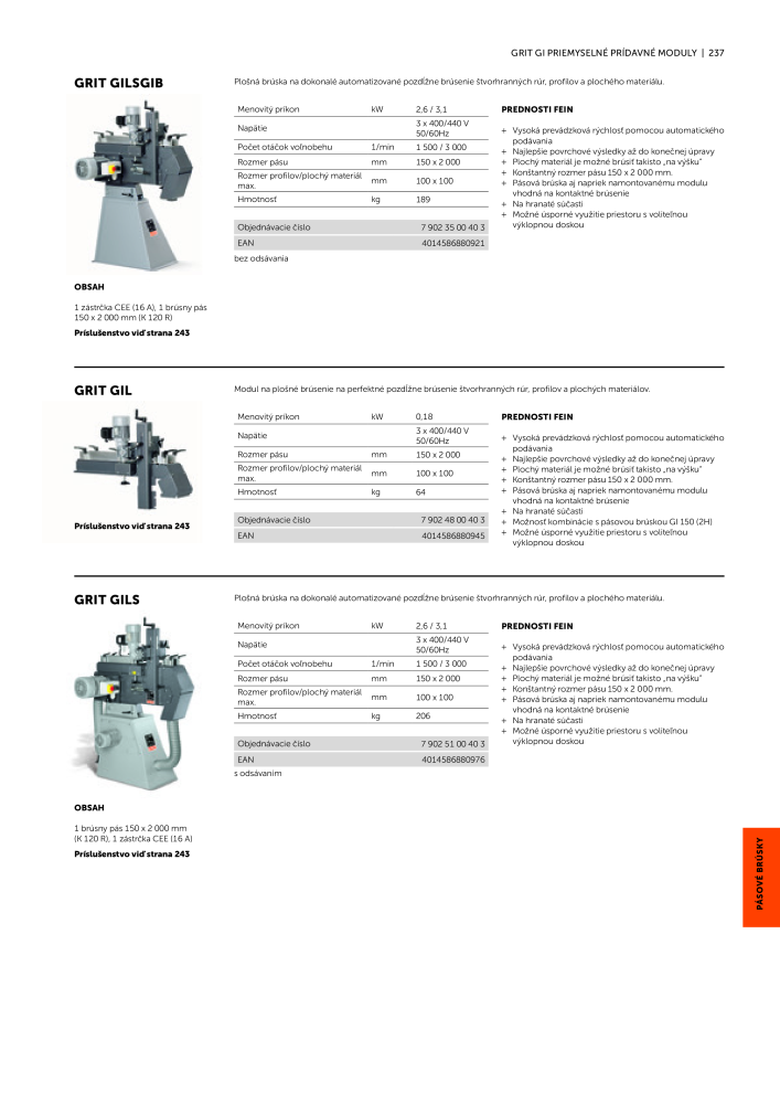 FEIN Katalóg elektrického náradia n.: 20818 - Pagina 239