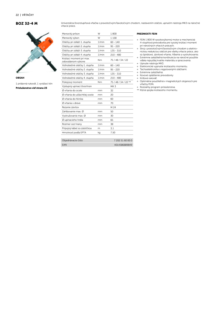 FEIN Katalóg elektrického náradia Č. 20818 - Strana 24
