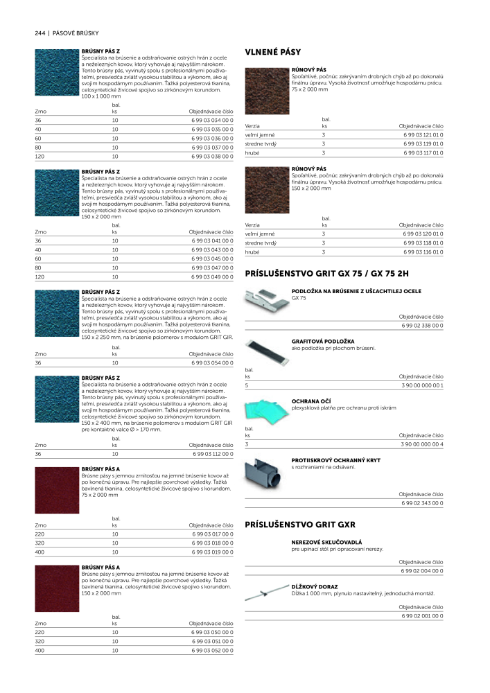 FEIN Katalóg elektrického náradia NR.: 20818 - Strona 246