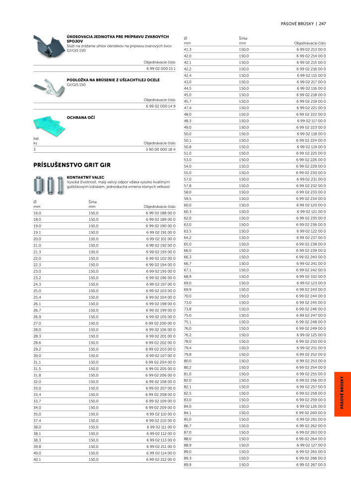 FEIN Katalóg elektrického náradia Nº: 20818 - Página 249