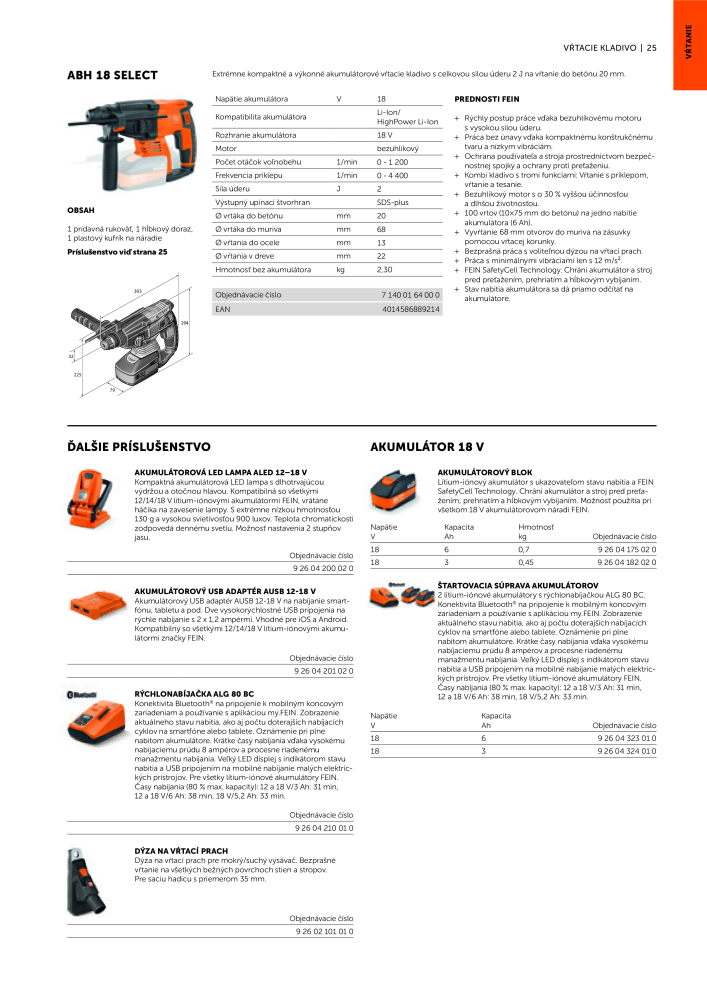 FEIN Katalóg elektrického náradia Č. 20818 - Strana 27
