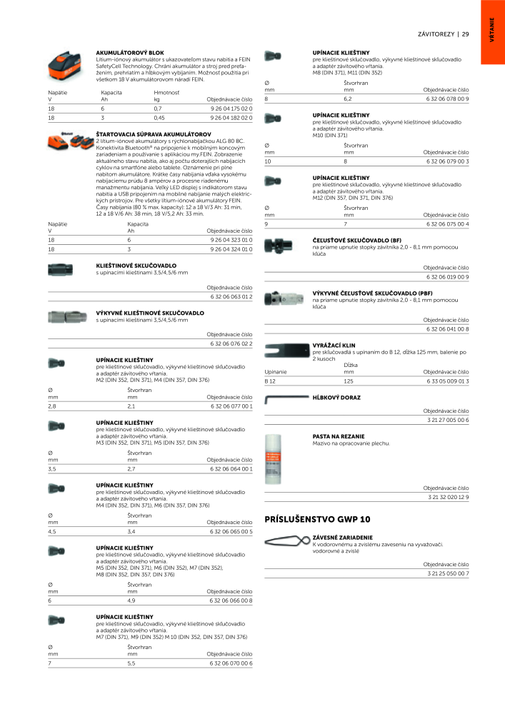 FEIN Katalóg elektrického náradia n.: 20818 - Pagina 31