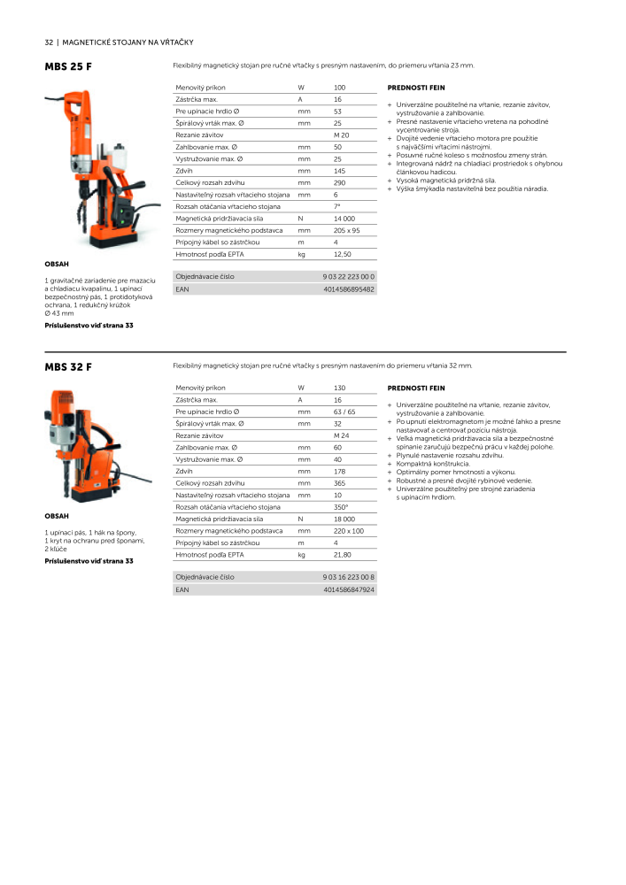 FEIN Katalóg elektrického náradia Č. 20818 - Strana 34