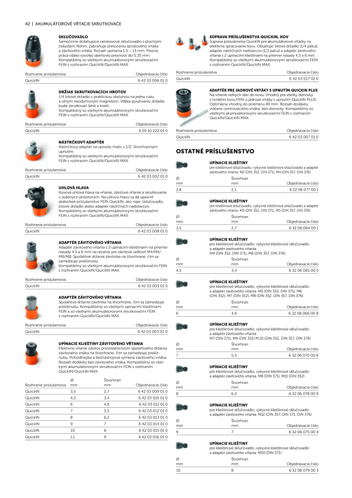 FEIN Katalóg elektrického náradia NR.: 20818 - Pagina 44