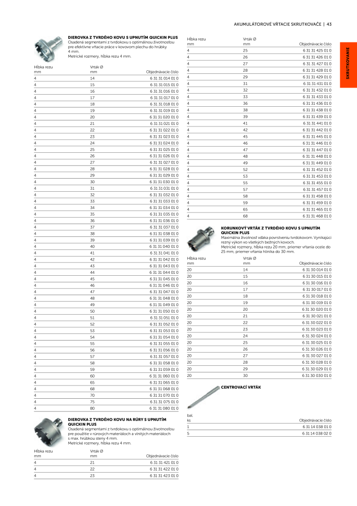 FEIN Katalóg elektrického náradia Nº: 20818 - Página 45