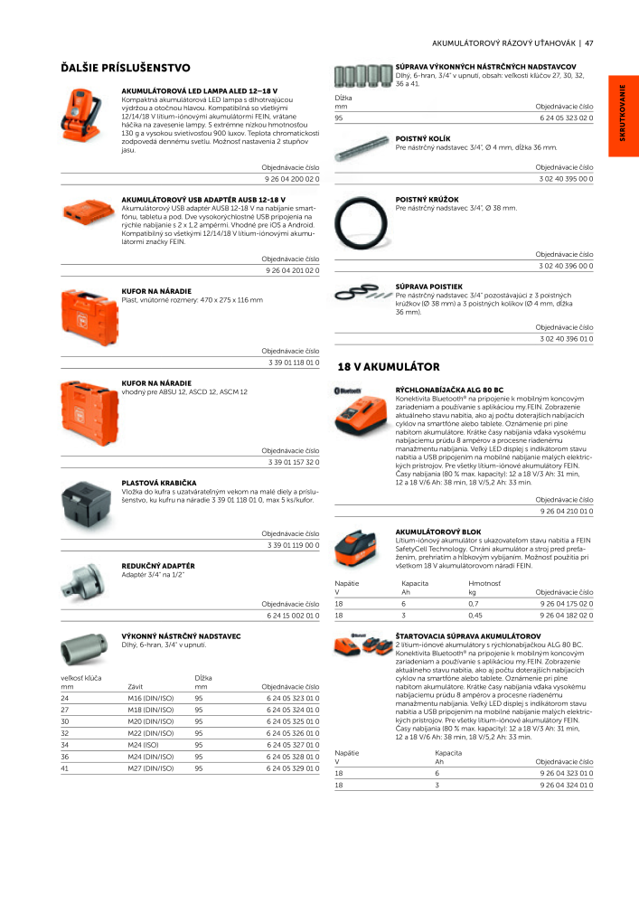 FEIN Katalóg elektrického náradia n.: 20818 - Pagina 49