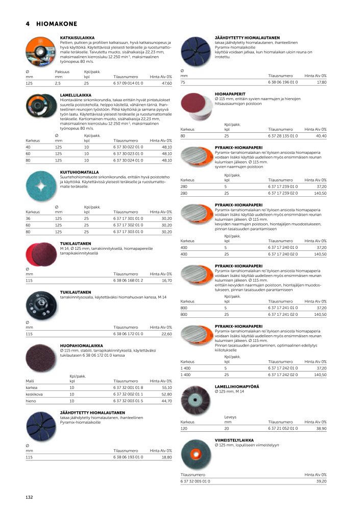FEIN Sähkötyökalujen luettelo NO.: 20819 - Page 134