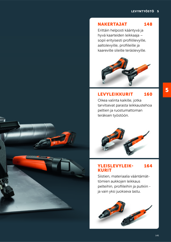 FEIN Sähkötyökalujen luettelo Č. 20819 - Strana 147