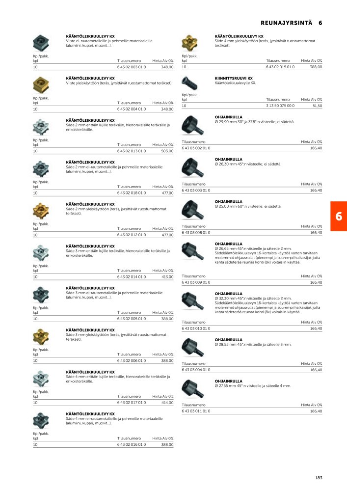 FEIN Sähkötyökalujen luettelo n.: 20819 - Pagina 185