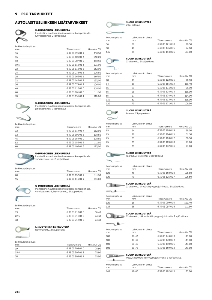 FEIN Sähkötyökalujen luettelo NO.: 20819 - Page 246