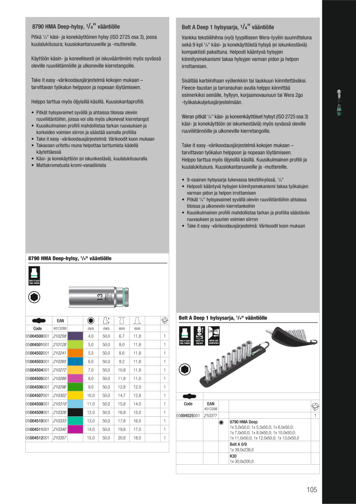 WERA Pääluettelo Nº: 20826 - Página 105