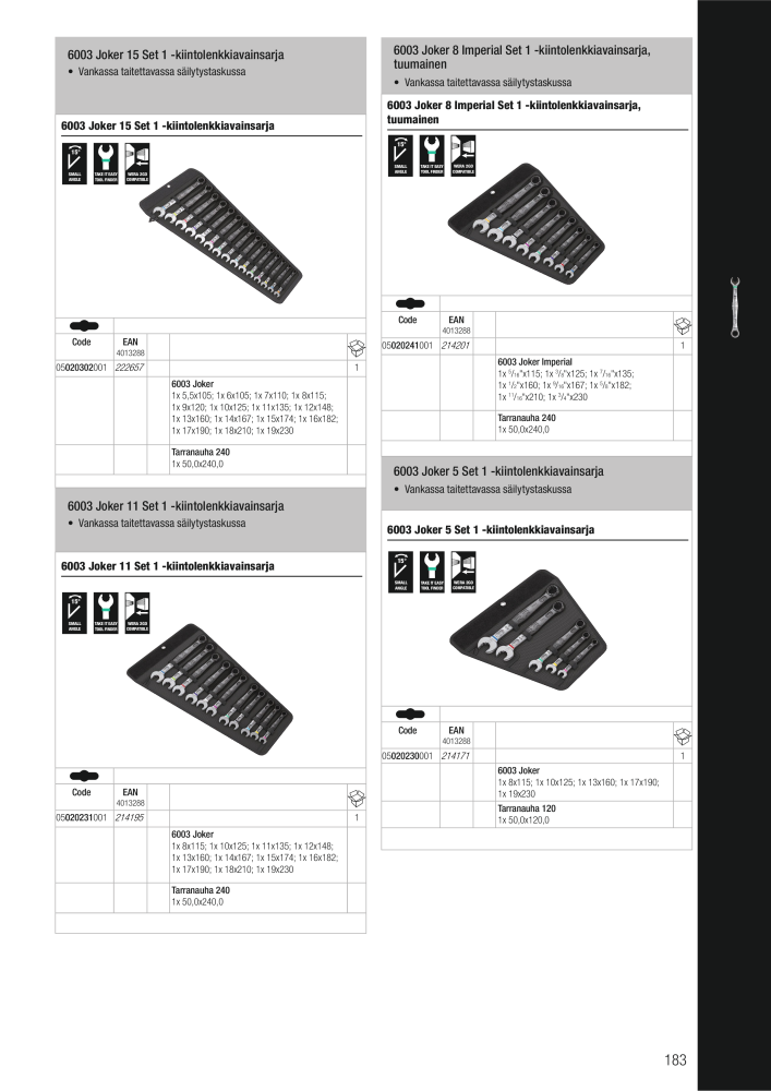 WERA Pääluettelo Nº: 20826 - Página 183