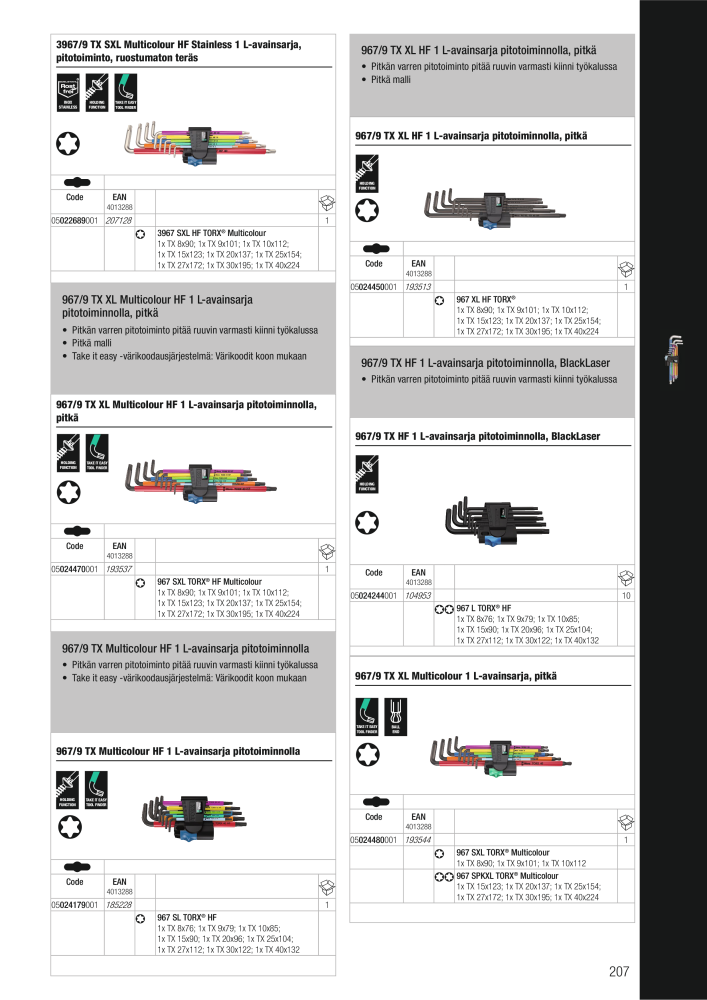 WERA Pääluettelo Nº: 20826 - Página 207