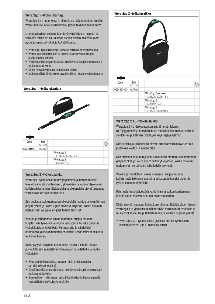 WERA Pääluettelo NEJ.: 20826 - Sida 270