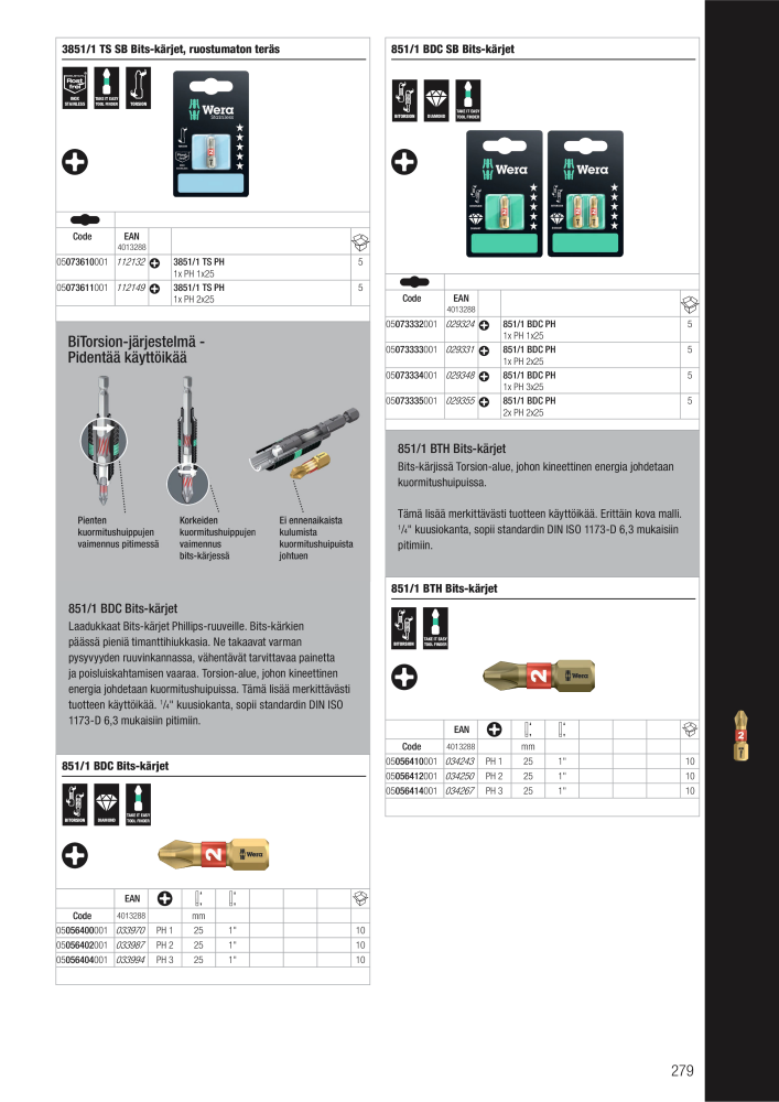 WERA Pääluettelo n.: 20826 - Pagina 279