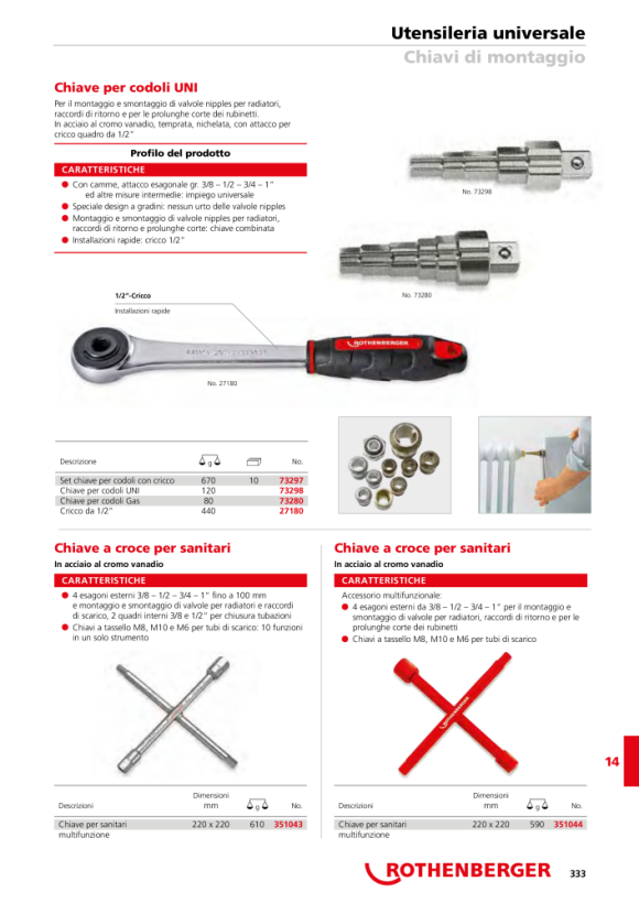 Rothenberger Cinghia di ricambio per tubo cinghia. EASYGRIP f.55075 55076