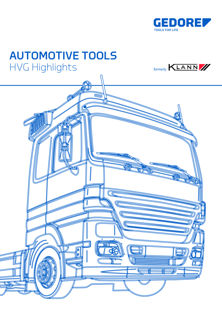 GEDORE Automotive KLANN Main catalog General Repairs NR.: 2086 - Seite 533