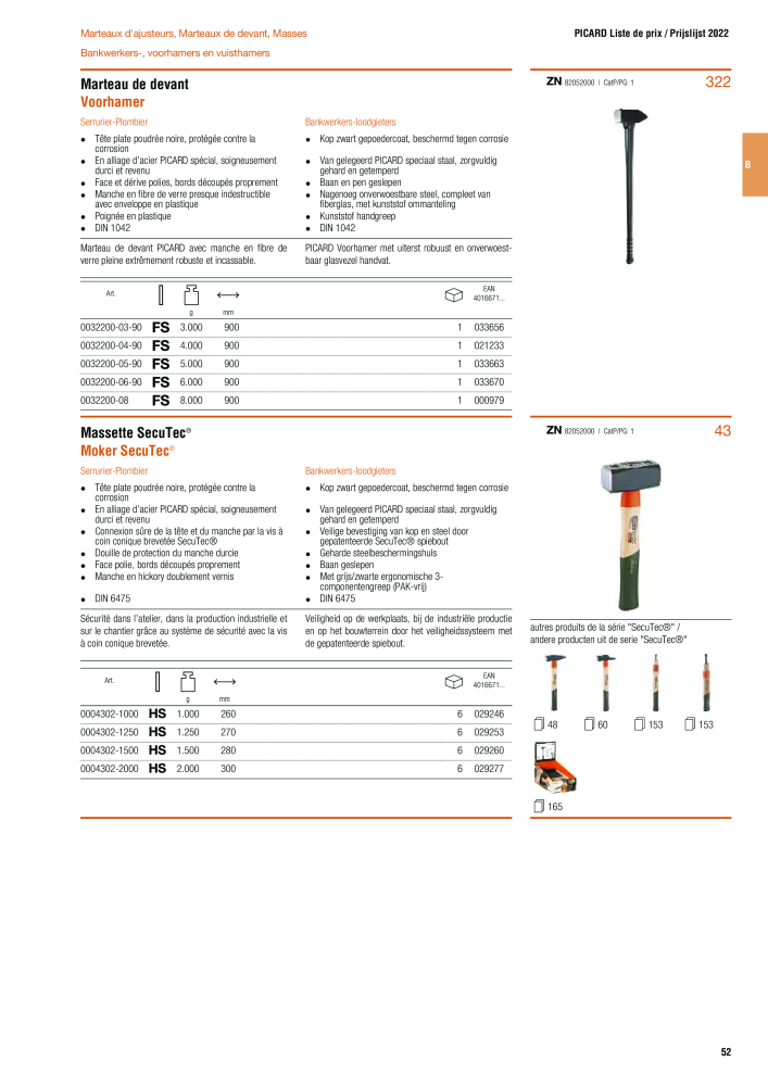 PICARD Catalogus hamers NR.: 20875 - Pagina 55