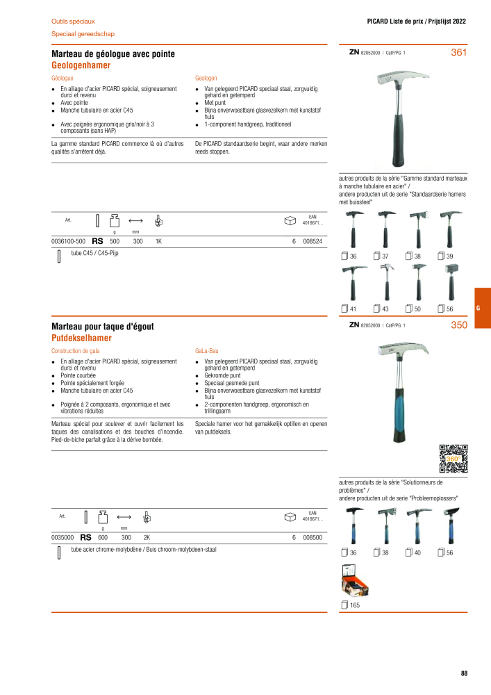 PICARD Catalogus hamers NR.: 20875 - Pagina 91