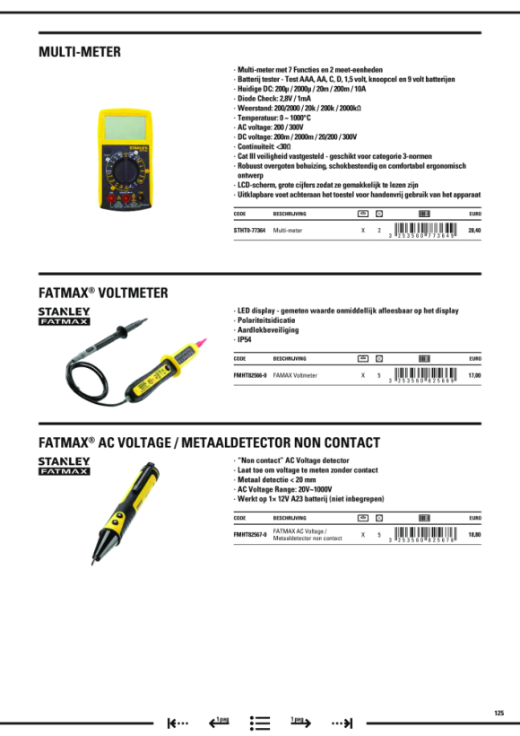 Stanley Multimeter STHT0-77364