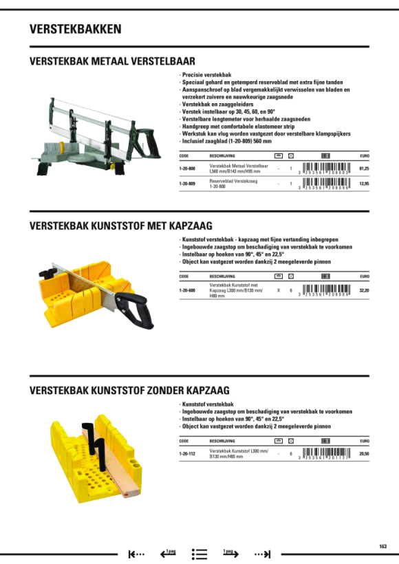 Stanley Gehrungslade Metall 560mm, mit Saege 1-20-800