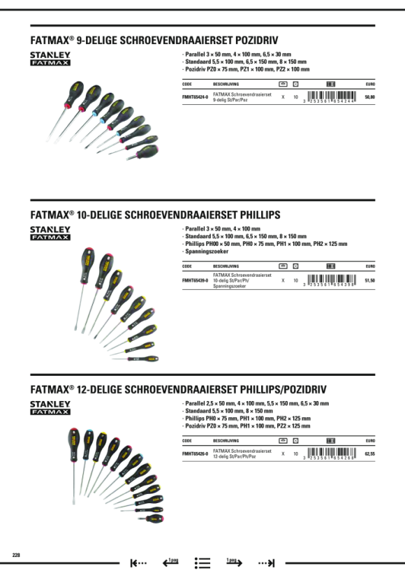 Stanley Schraubendreher Sechskant 6,5X150mm FMHT0-62619